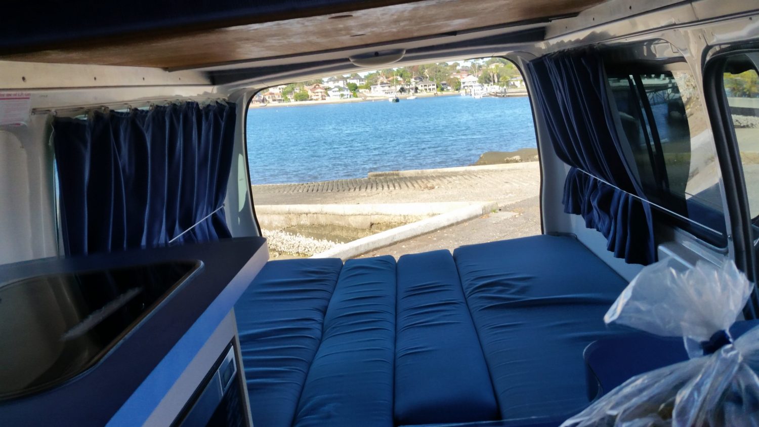 Hitop Campervan Bed Cushion - Motorhome Rental Australia - Campervan Rental Shop