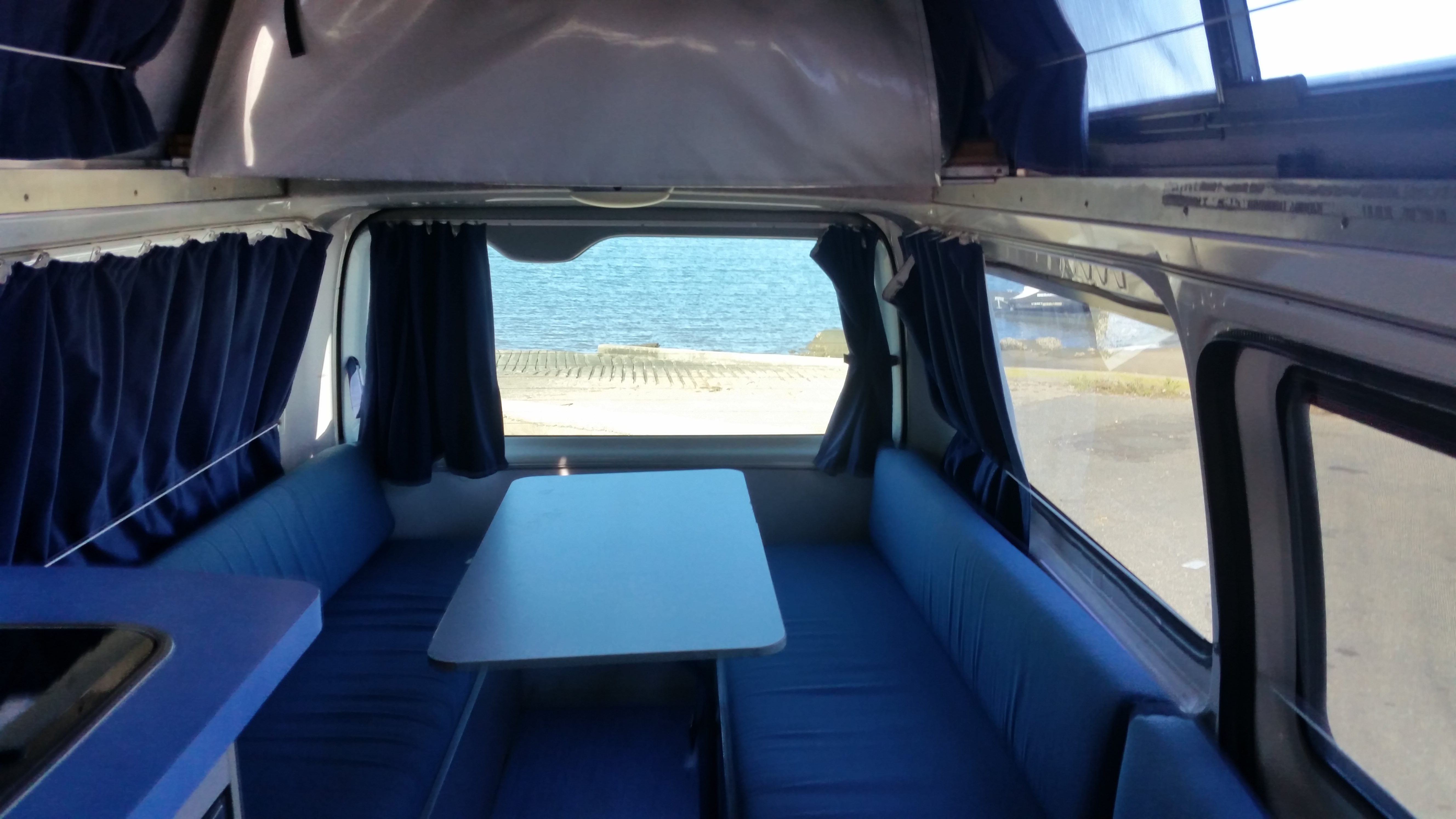 Hitop Campervan Dinette - Cheap Campervan Hire Australia - Campervan Rental Shop